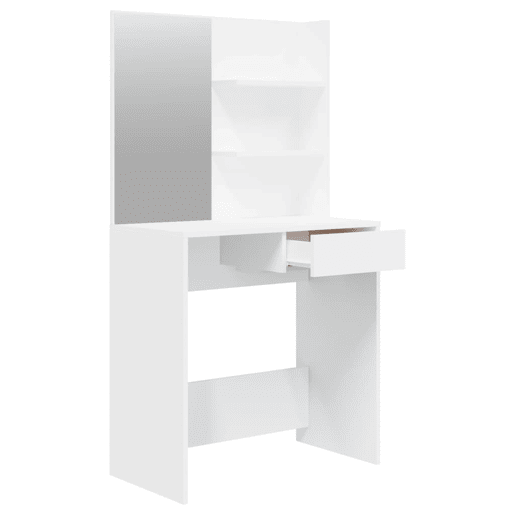 Conjunto Penteadeira - Toucador 74,5x40x141 cm branco