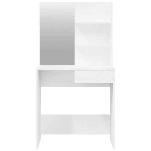 Conjunto Penteadeira - Toucador 74,5x40x141 cm branco