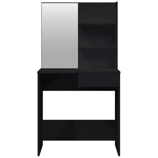 Conjunto de Penteadeira - Toucador 74,5x40x141 cm preto