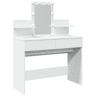 Penteadeira - Toucador com LEDs 100x40x130 cm branco