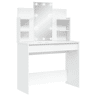 Penteadeira - Toucador com luzes LED 96x40x142 cm branco