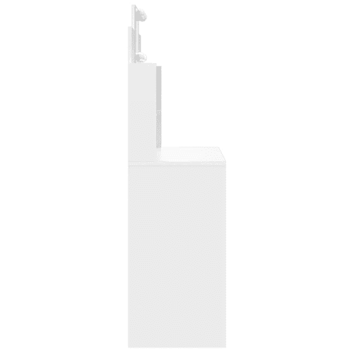 Penteadeira - Toucador com luzes LED 96x40x142 cm branco
