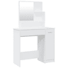 Penteadeira - Toucador com espelho 86,5x35x136 cm cor branco