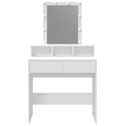 Penteadeira - Toucador com LED 80x41x144,5 cm branco