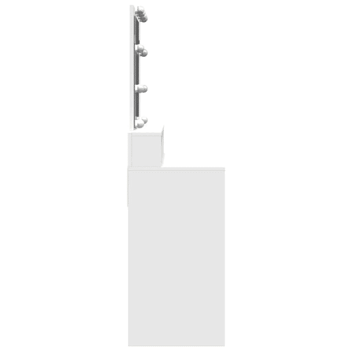 Penteadeira - Toucador com LED 80x41x144,5 cm branco