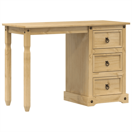 Móvel Penteadeira - Toucador Corona 110x47x75 cm madeira de pinho maciça Móvel Penteadeira - Toucador Corona 110x47x75 cm madeira de pinho maciça