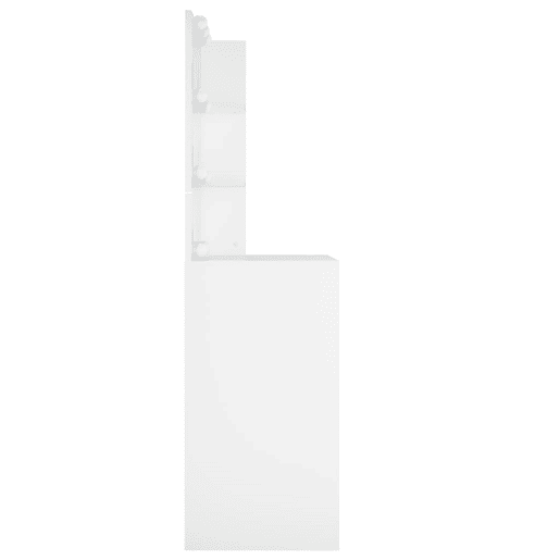 Penteadeira - Toucador com LEDs 60x40x140 cm branco