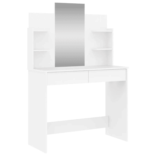 Penteadeira - Toucador com espelho 96x39x142 cm cor branco