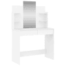 Penteadeira - Toucador com espelho 96x39x142 cm cor branco
