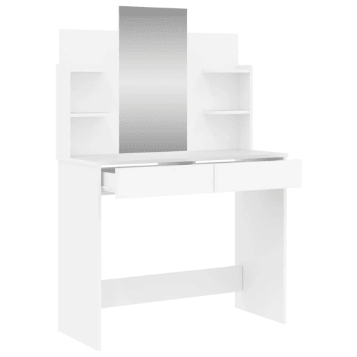 Penteadeira - Toucador com espelho 96x39x142 cm cor branco