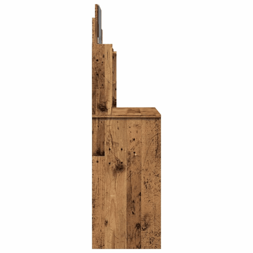Penteadeira - Toucador com espelho 96x39x142 cm madeira velha