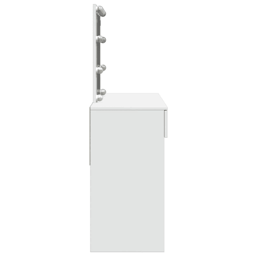 Penteadeira - Toucador com LEDs 100x40x130 cm branco