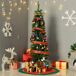 Árbol de Navidad PVC, Plástico, Metal HOMCOM Árbol de Navidad PVC, Plástico, Metal HOMCOM Verde