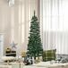 Árbol de Navidad PVC, Plástico, Metal HOMCOM Árbol de Navidad PVC, Plástico, Metal HOMCOM Verde