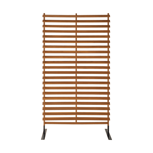 Biombo dobrável de madeira para exterior, 100cm, interiorexterior, Parada 100cm, Madeira, 100x40x180 cm