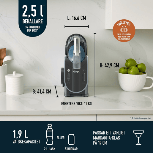 Geladeira NINJA Plástico 1,9 L Geladeira NINJA Plástico 1,9 L