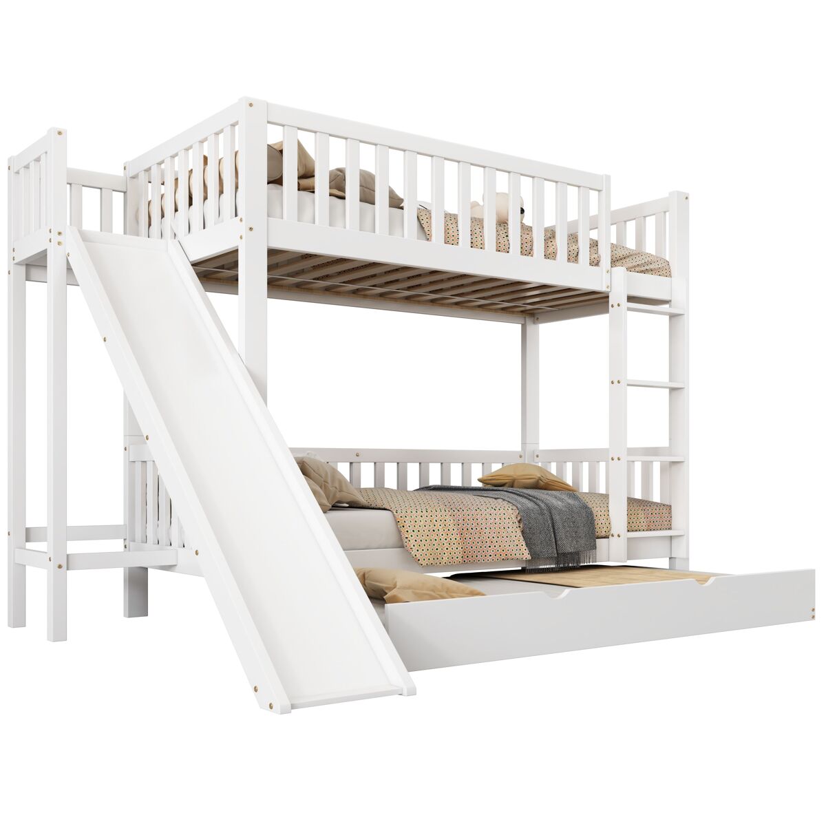 Litera infantil de madera de pino