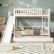 Litera infantil de madera de pino Litera infantil de madera de pino Negro