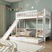 Litera infantil de madera de pino Litera infantil de madera de pino Negro