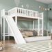 Litera infantil de madera de pino Litera infantil de madera de pino Negro
