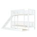 Litera infantil de madera de pino Litera infantil de madera de pino Negro