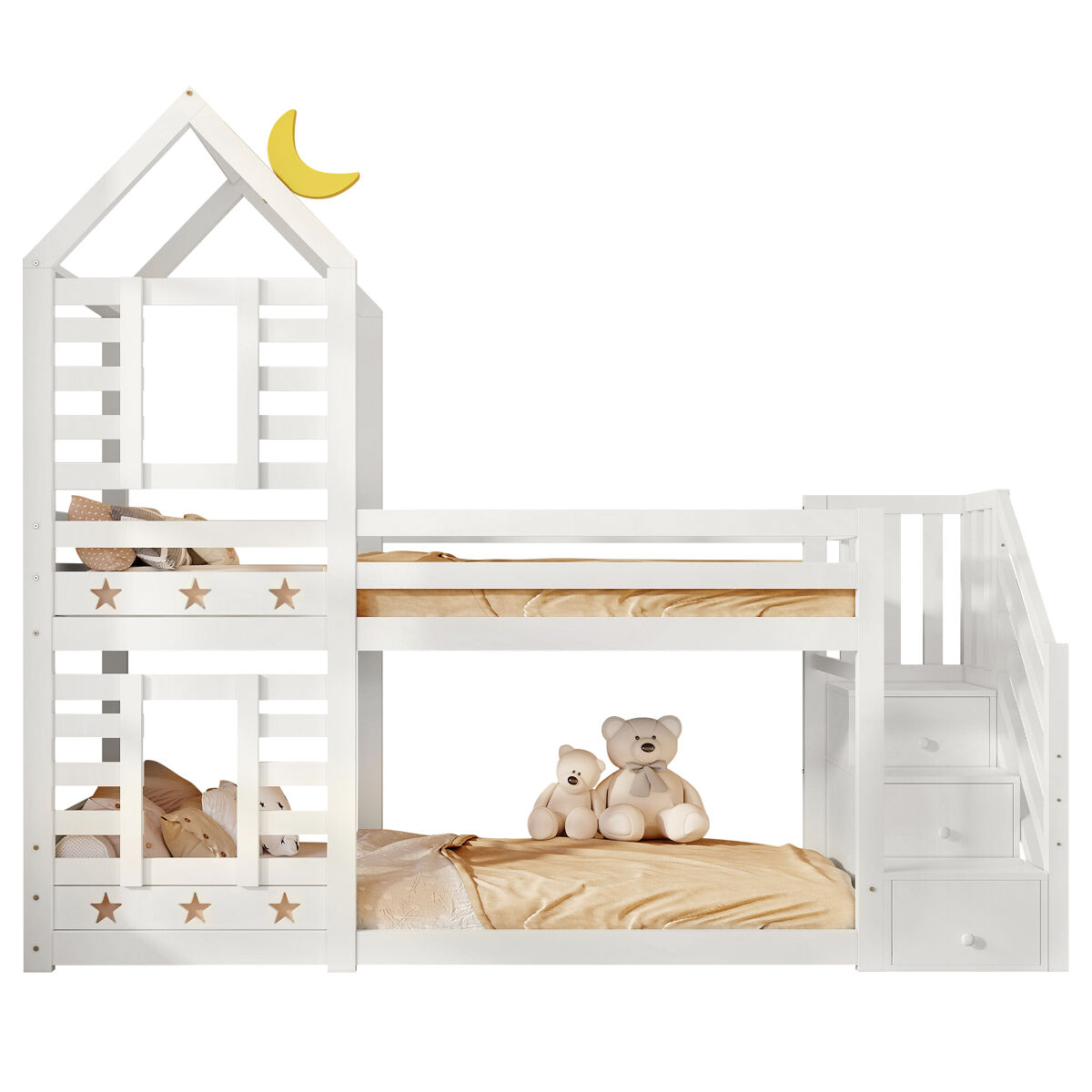 Litera infantil de madera maciza