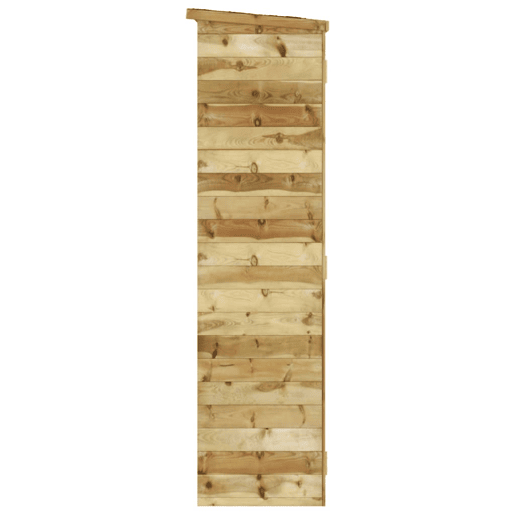 Galpão de jardim, cabana, casa de armazenamento, galpão ao ar livre, ferramentas, robusto, 163 x 50 x 171 cm, madeira maciça de pinho, marrom 02_0022404