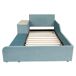 Cama infantil de terciopelo 125x212 Cama infantil de terciopelo 125x212 Azul