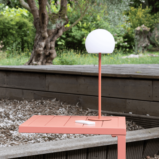 Candeeiro de mesa LED ISIS em terracota
