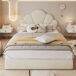 Cama infantil de terciopelo 187x205 Cama infantil de terciopelo 187x205 Beige