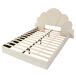 Cama infantil de terciopelo 187x205 Cama infantil de terciopelo 187x205 Beige