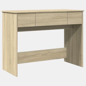 Penteadeira - Toucador com espelho 100x45x76 cm cor carvalho sonoma