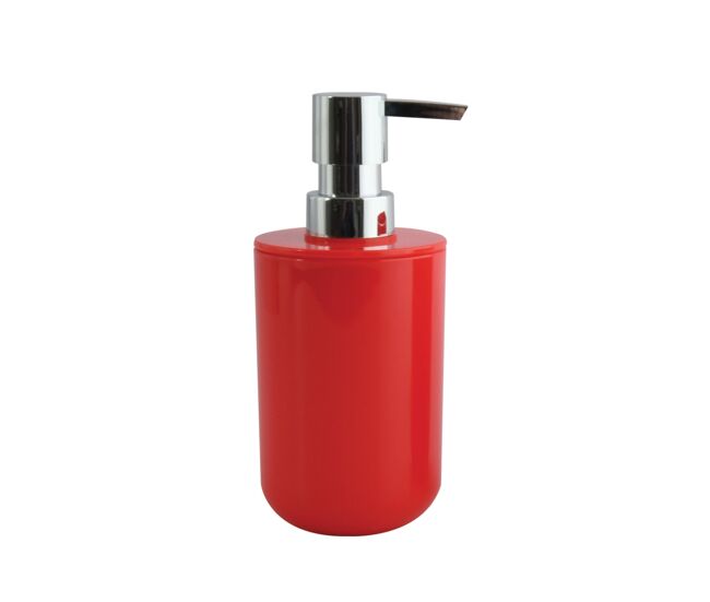 Well home distribuidor de jabon "inagua" de acrilico en color rojo