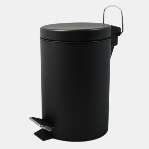 Lixeira preta Well Home