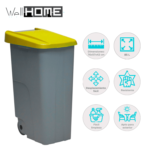 Recipiente de Reciclagem Well Home 85 Recipiente de Reciclagem Well Home 85