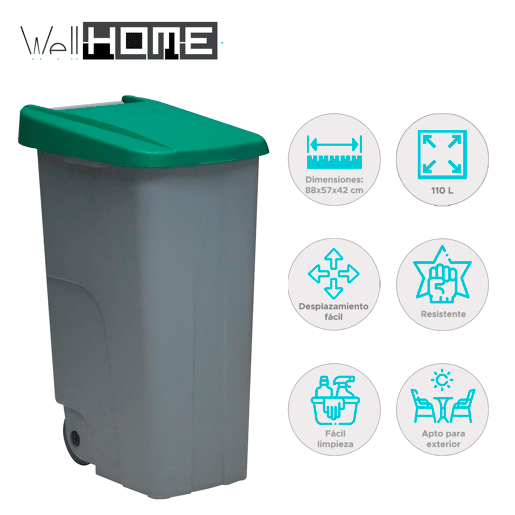 Recipiente de Reciclagem Well Home 110 Recipiente de Reciclagem Well Home 110