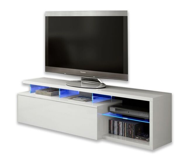 Mueble TV Bluetech Blanco 150 x 43 x 41 cm