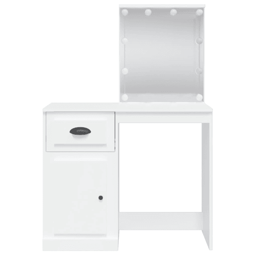 Penteadeira - Toucador com luzes LED 90x42x132,5 cm branco