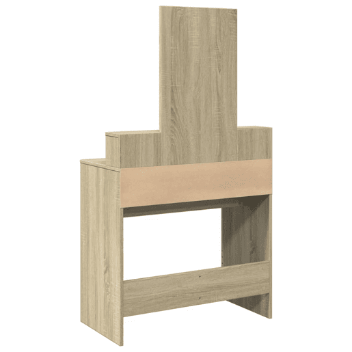 Penteadeira - Toucador com espelho 80x41x144,5 cm carvalho sonoma