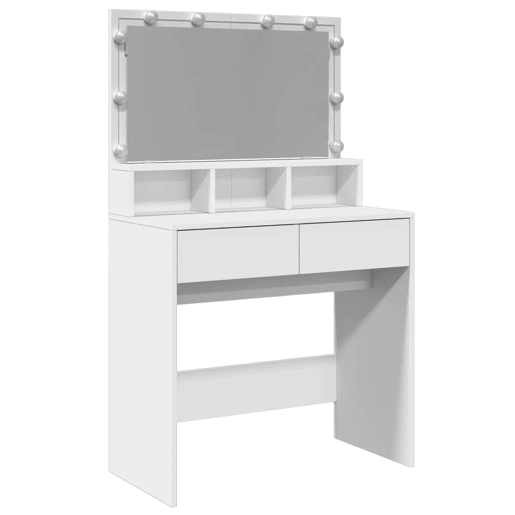 Penteadeira - Toucador com LED 80x41x134,5 cm branco