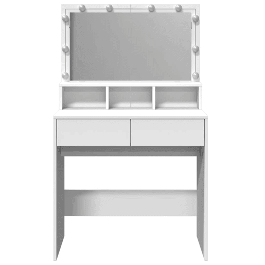 Penteadeira - Toucador com LED 80x41x134,5 cm branco