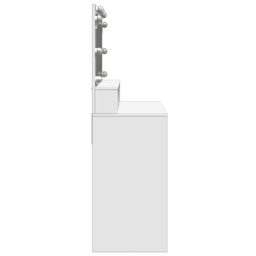 Penteadeira - Toucador com LED 80x41x134,5 cm branco