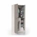 Armario Ares 90 Armario Ares 90 Blanco/ Gris