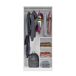 Armario Ares 90 Armario Ares 90 Blanco/ Gris