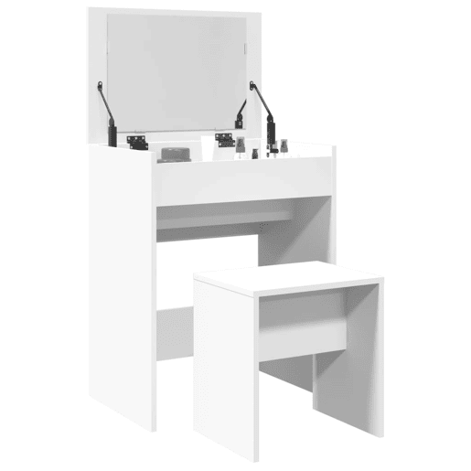 Penteadeira - Toucador e banco 60x40x113,5 cm branco