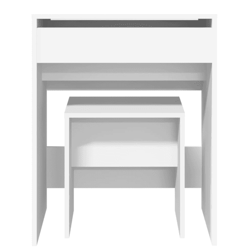 Penteadeira - Toucador e banco 60x40x113,5 cm branco
