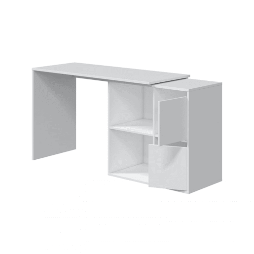Secretária multiposições Adapta Artik White (Branco mate) 120 x 74 x 77 cm Secretária multiposições Adapta Artik White (Branco mate) 120 x 74 x 77 cm