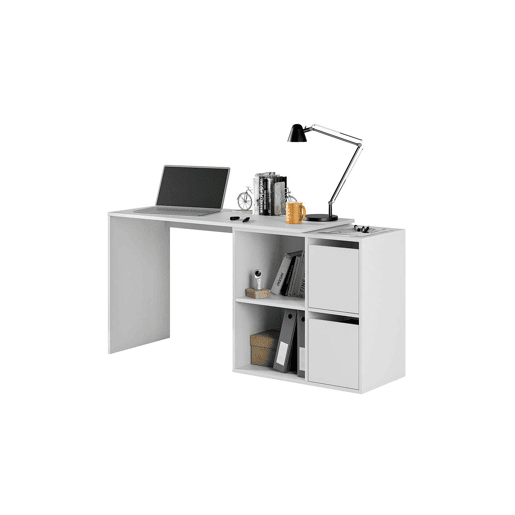 Secretária multiposições Adapta Artik White (Branco mate) 120 x 74 x 77 cm Secretária multiposições Adapta Artik White (Branco mate) 120 x 74 x 77 cm