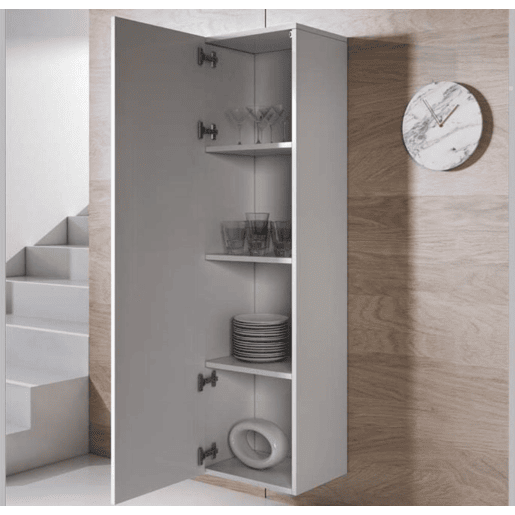 Móvel de sala Sala de estar e jantar Branco 260x40x165 3 portas Luke 7 Muebles Bonitos