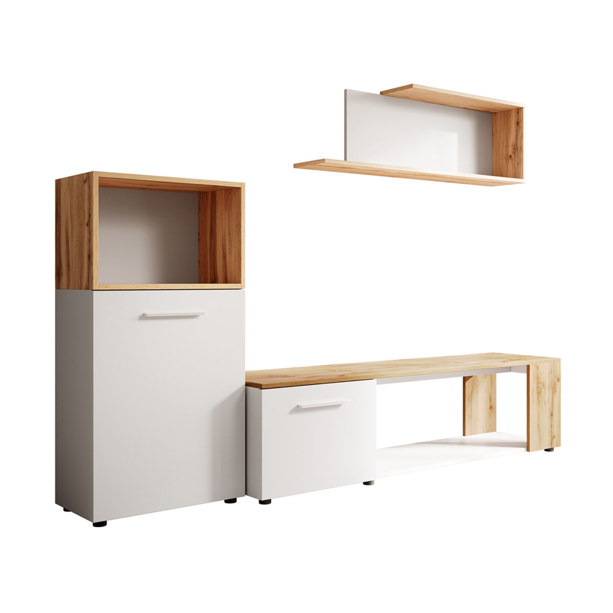 Mueble de salón Salón comedor 2 puertas Romina 200